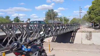 El Gobierno de Javier Milei le cobra a Bahía Blanca por usar puentes militares de emergencia