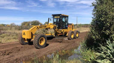 Provincia otorgó un subsidio millonario a Coronel Rosales para reparar caminos rurales