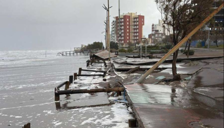 Monte Hermoso pidió fondos urgentes para reconstruir la ciudad tras el temporal