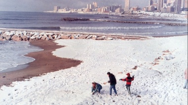 Finde con probabilidades de nieve en la costa: de Claromecó a Mar del Plata