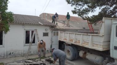 Trabajan en la recuperación de la Colonia Municipal de Claromecó