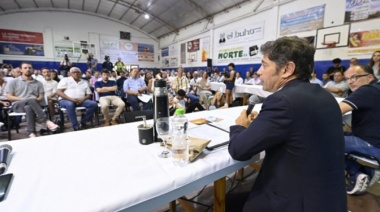 Kicillof se reunió con representantes del sector productivo de Tres Arroyos