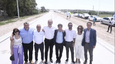 Kicillof inauguró las obras de la Avenida Circunvalación Norte en Bahía Blanca