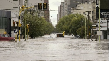 El Gobierno creó el subsidio para asistir a damnificados por el temporal en Bahía Blanca