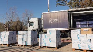 Donaron más de 8 mil libros a bibliotecas populares de Bahía Blanca afectadas por las inundaciones