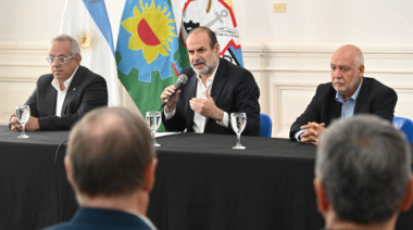 Bahía Blanca avanza con un pacto excepcional para ejecutar 13 obras hídricas urgentes en la ciudad