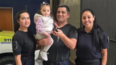 Milagro en Bahía Blanca: bomberos reanimaron a una bebé y evitaron una tragedia