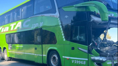 Choque fatal en Ruta 22: murió el conductor de un micro en Médanos