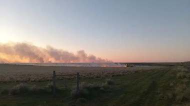 Alerta en el sudoeste bonaerense: hay alto riesgo de incendios por la ola de calor