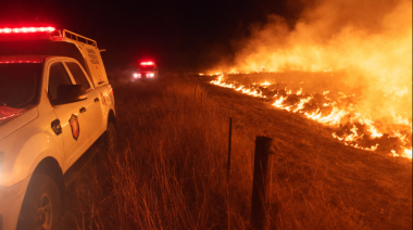 Riesgo extremo de incendios en gran parte de la provincia de Buenos Aires
