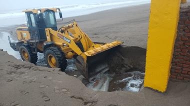 Temporal en Reta: calles anegadas y preocupación por daños en el túnel