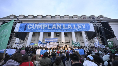 Quinta Marcha Federal en Bahía Blanca: miles exigieron aplicar la ley de financiamiento