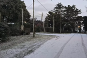 Nevadas en el sudeste bonaerense: qué localidades registraron nieve